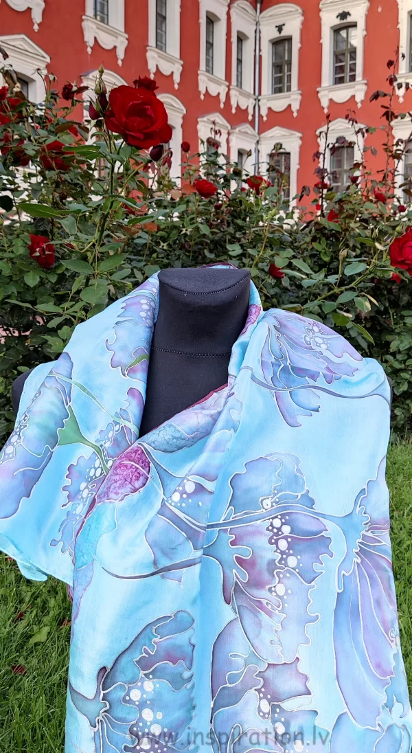 silk scarves 021 (6) DANCE OF THE POPPIES