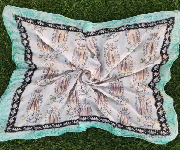 silk scarves 028 (820) WORLD OF FANTASY