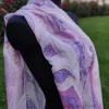 silk scarves 030 (820) Платок ручной работы для женщин